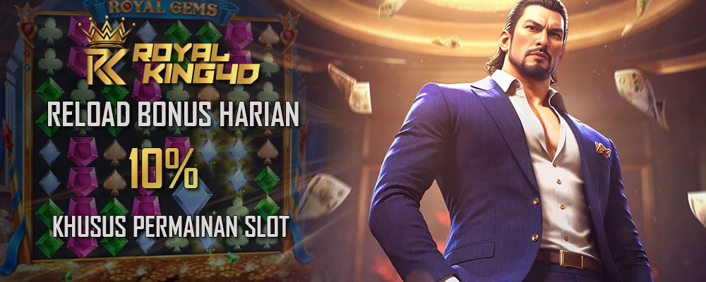 Reload Bonus Harian Slot 10%